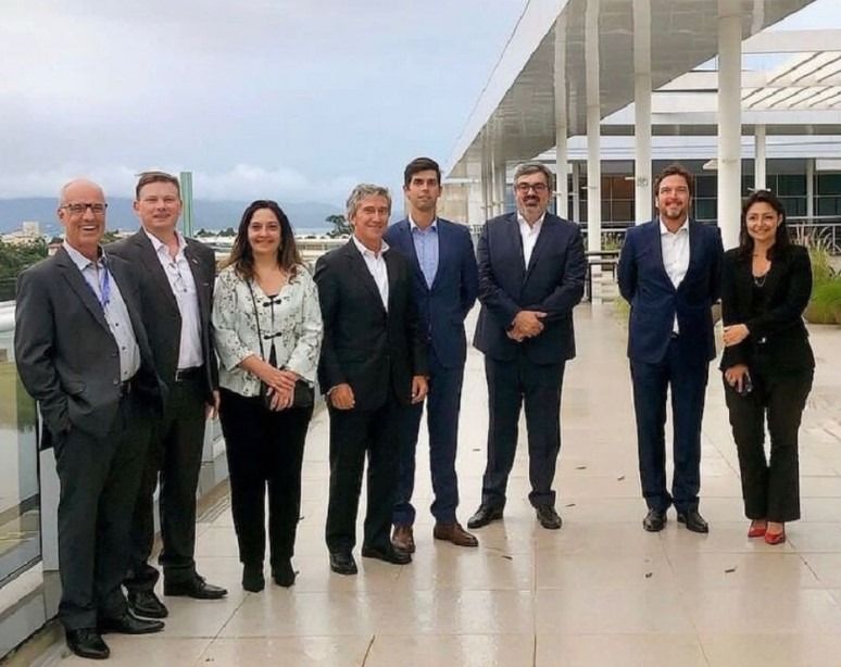 VISITA DA COMITIVA DA EMBAIXADA DE PORTUGAL