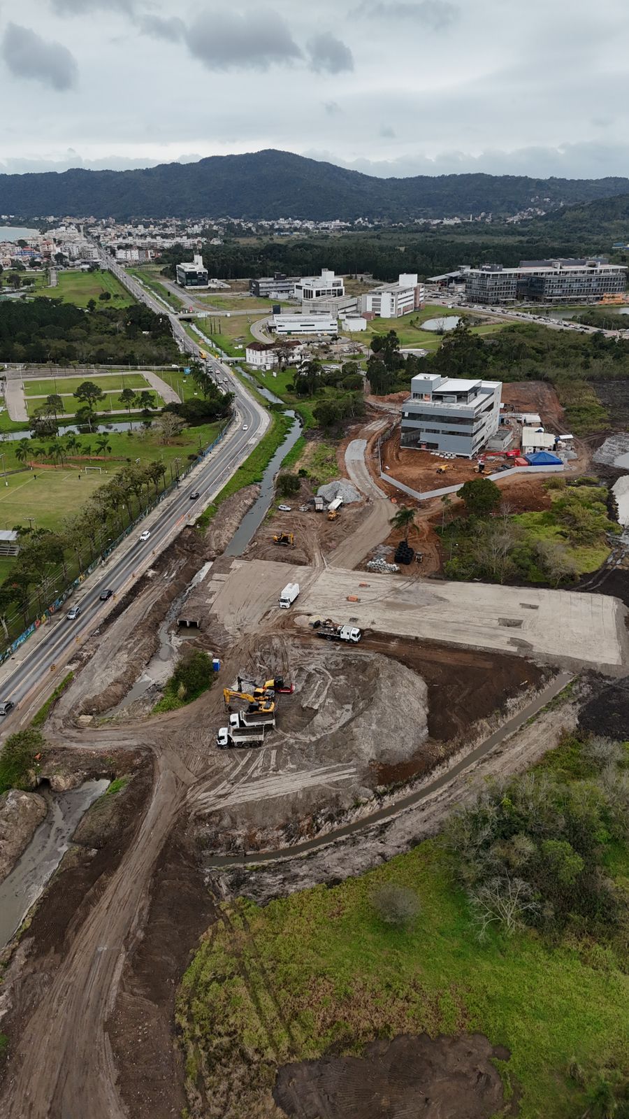 Avançam as obras de expansão do Sapiens Parque em Florianópolis